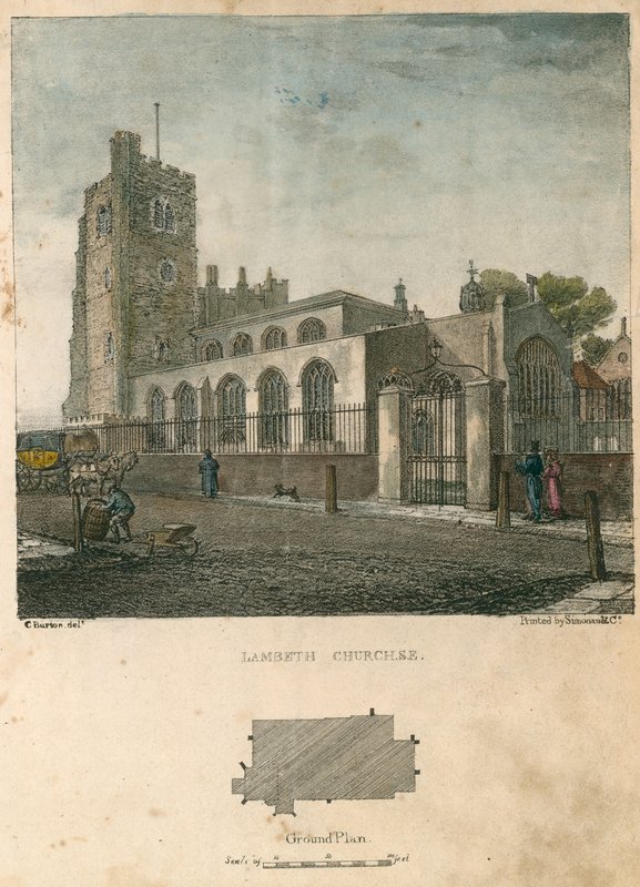Iglesia de Lambeth de Charles Burton