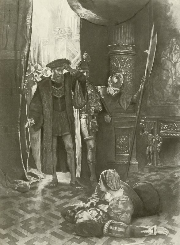 Lucrezia Borgia, último acto última escena de Charles D. Graves