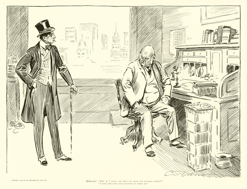 Gente Cotidiana de Charles Dana Gibson