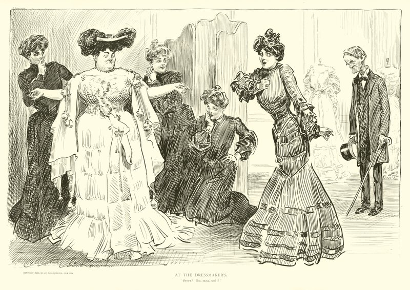 Gente Cotidiana de Charles Dana Gibson