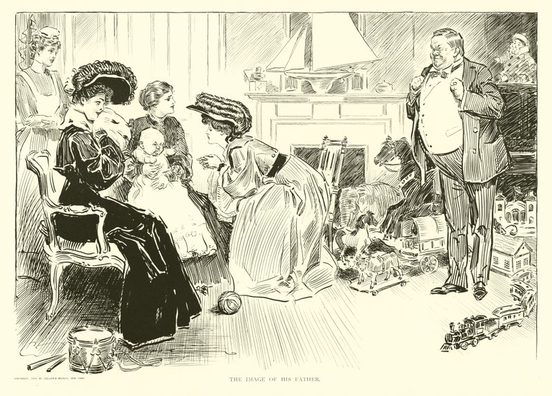 Gente Cotidiana de Charles Dana Gibson