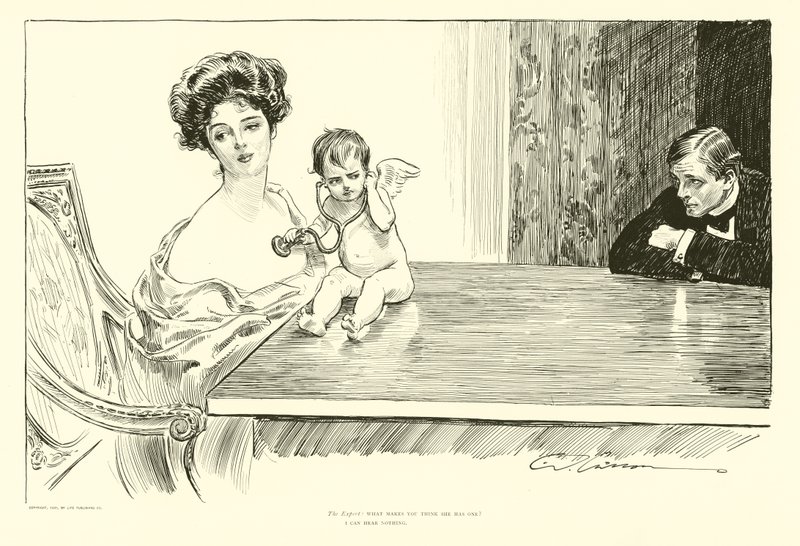No puedo oír nada de Charles Dana Gibson