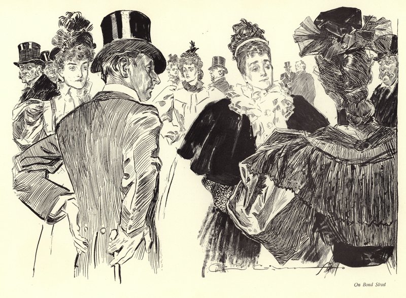 En Bond Street de Charles Dana Gibson