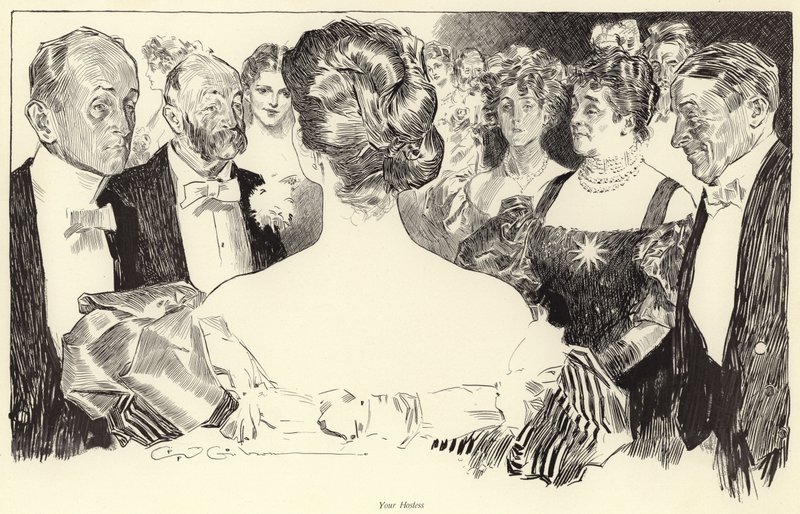 Tu anfitriona de Charles Dana Gibson