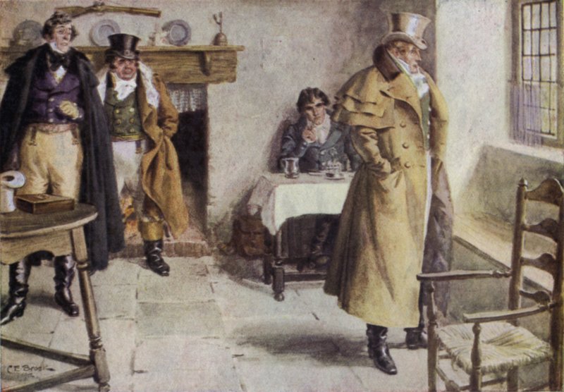 Ilustración para El Gran Camino, un Romance de Kent de Charles Edmund Brock