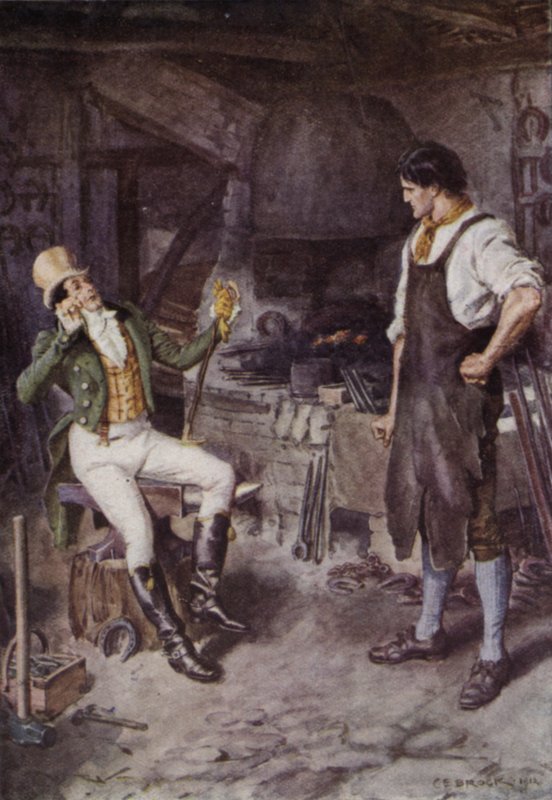 Ilustración para The Broad Highway a Romance of Kent de Charles Edmund Brock