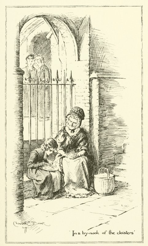 Ilustración para Los ensayos de Elia de Charles Lamb (grabado) de Charles Edmund Brock