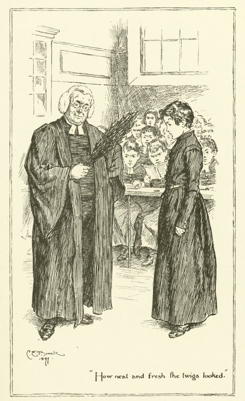 Ilustración para Los ensayos de Elia de Charles Lamb (grabado) de Charles Edmund Brock
