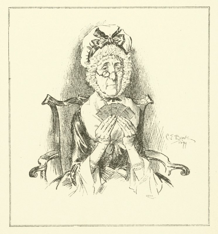 Ilustración para Los Ensayos de Elia de Charles Lamb (grabado) de Charles Edmund Brock