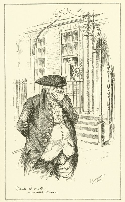 Ilustración para Los Ensayos de Elia de Charles Lamb de Charles Edmund Brock