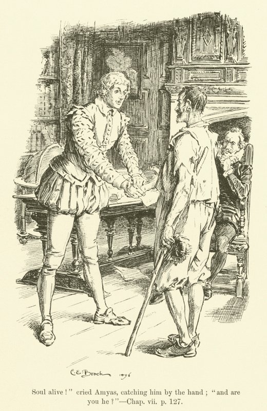 Ilustración para Westward Ho! de Charles Kingsley (grabado) de Charles Edmund Brock