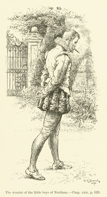 Ilustración para Westward Ho! de Charles Kingsley (grabado) de Charles Edmund Brock