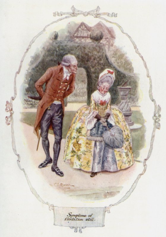 Síntomas de un coqueteo aún de Charles Edmund Brock