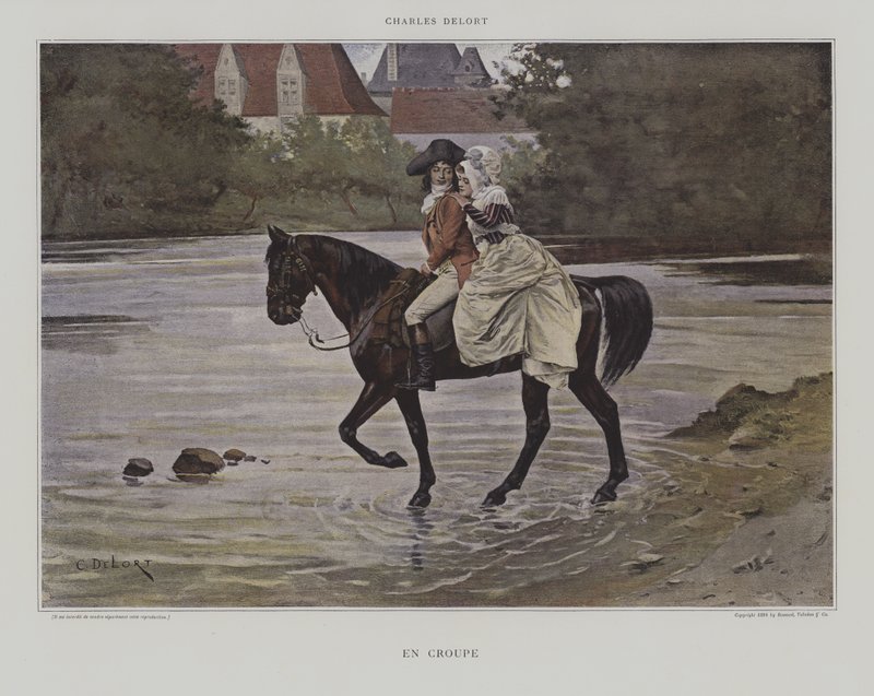 En grupa de Charles Edouard Delort