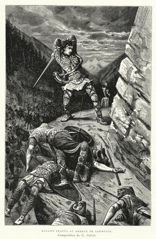 Roland Frappa en el Pórtico de Sardoine de Charles Edouard Delort