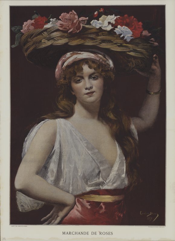 Vendedora de Rosas de Charles Emile Auguste Carolus Duran