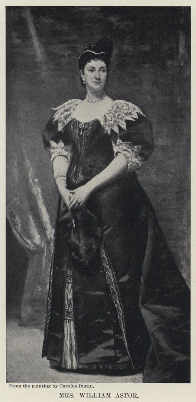 Sra. William Astor de Charles Emile Auguste Carolus Duran