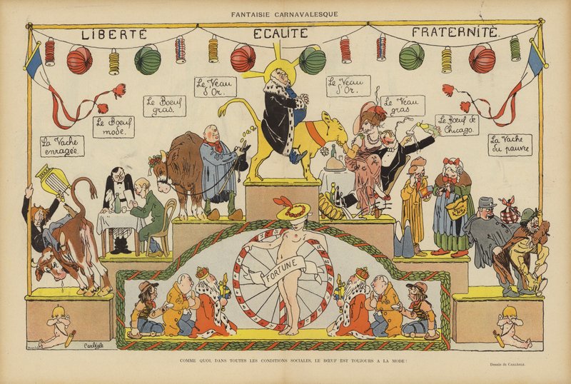 Ilustración para Le Rire de Charles Emile Egli