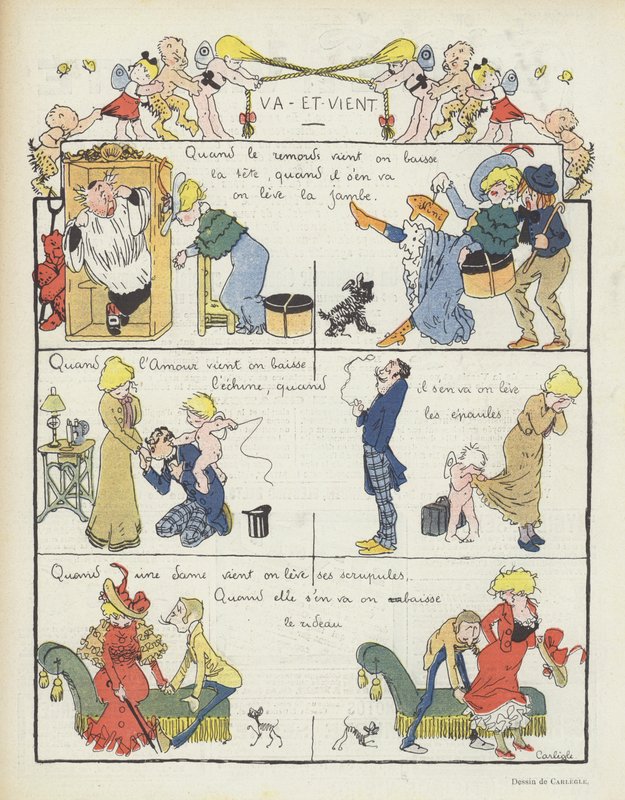 Ilustración para Le Rire de Charles Emile Egli