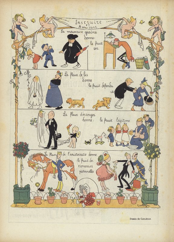 Ilustración para Le Rire de Charles Emile Egli