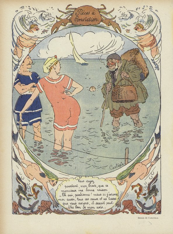 Ilustración para Le Rire de Charles Emile Egli