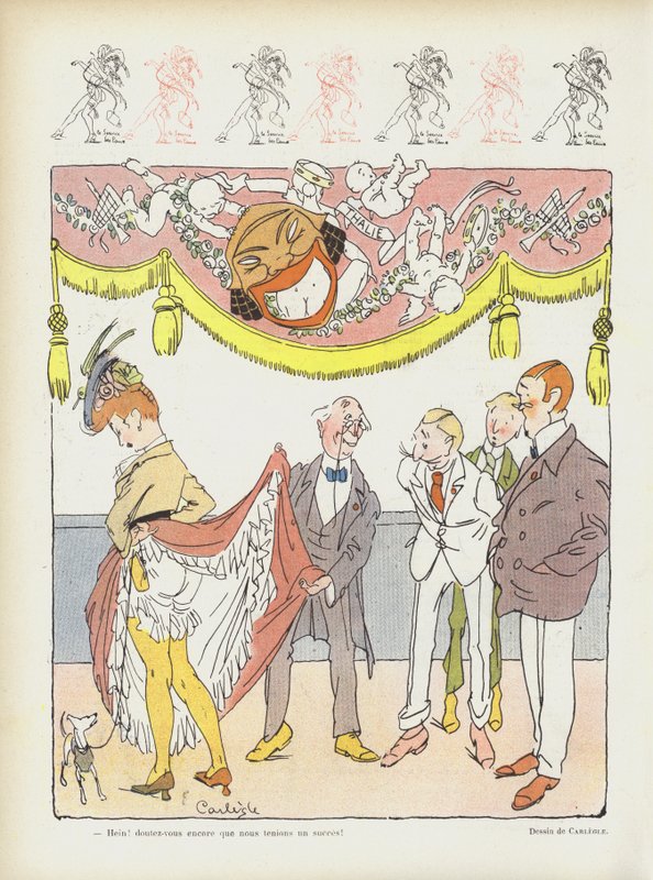 Ilustración para Le Rire de Charles Emile Egli