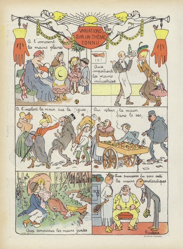 Ilustración para Le Rire de Charles Emile Egli