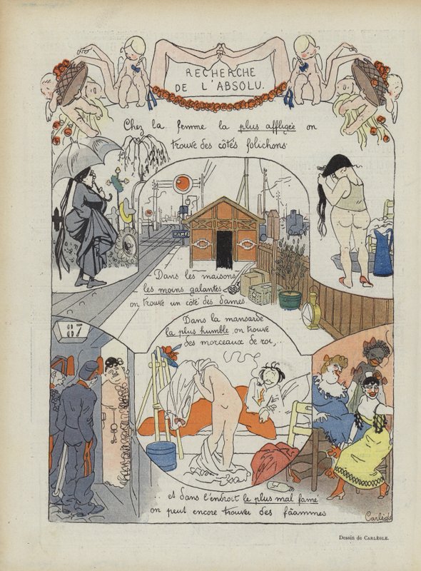 Ilustración para Le Rire de Charles Emile Egli