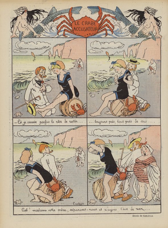 Ilustración para Le Rire de Charles Emile Egli