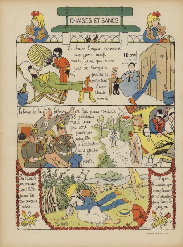 Ilustración para Le Rire de Charles Emile Egli