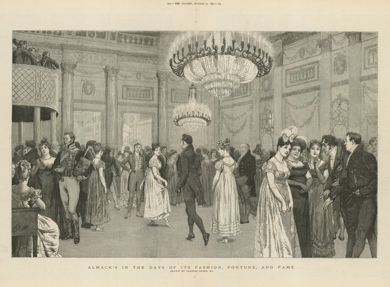 Vista interior de Almack