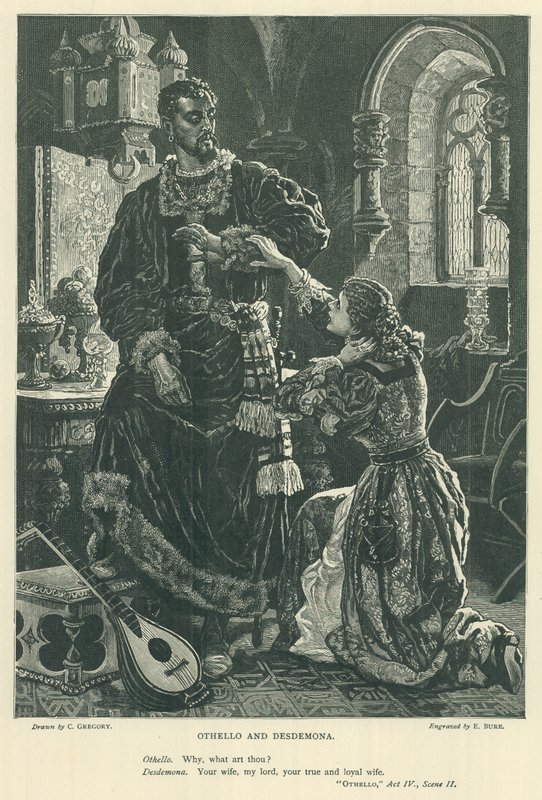 Ilustración para Otelo de Charles Gregory