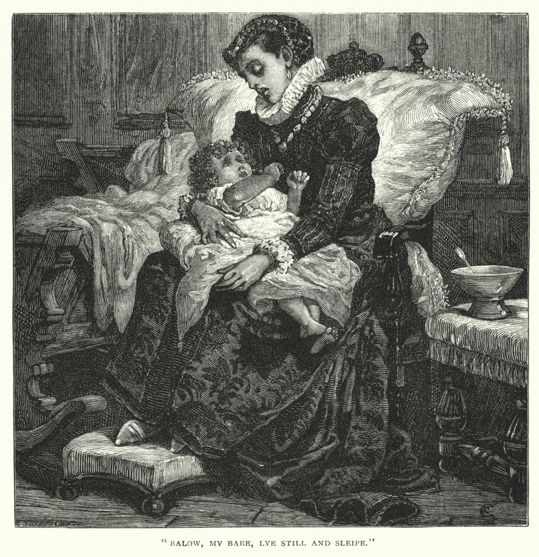 El Lamento de Lady Anne Bothwell (grabado) de Charles Gregory