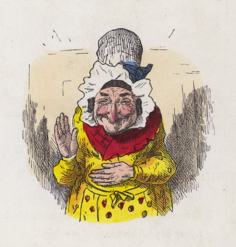 Vieja riendo de Charles Henry (after) Bennett