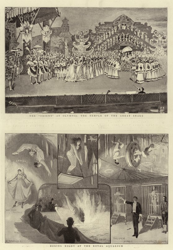 Entretenimientos de vacaciones de Charles J. Staniland
