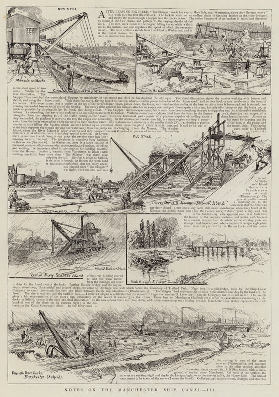 Notas sobre el Canal de Navegación de Manchester, III de Charles J. Staniland