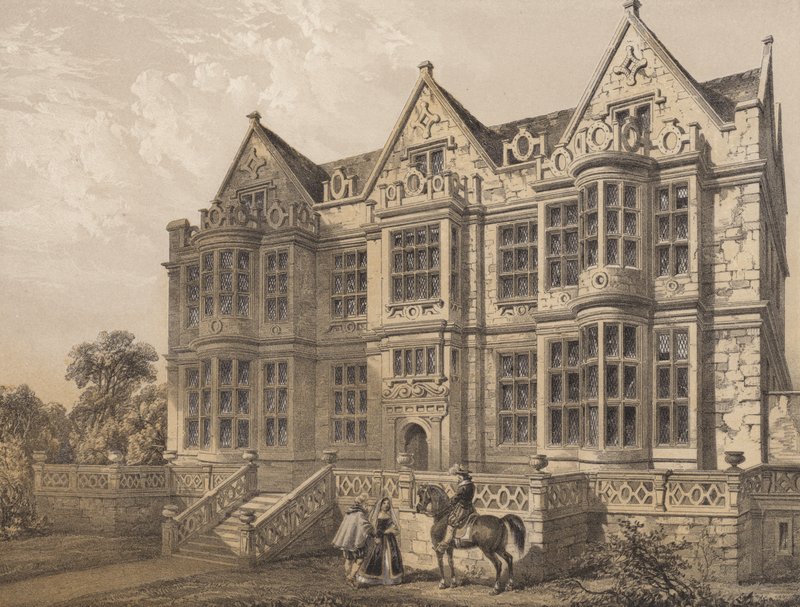La casa del duque, Wiltshire de Charles James Richardson