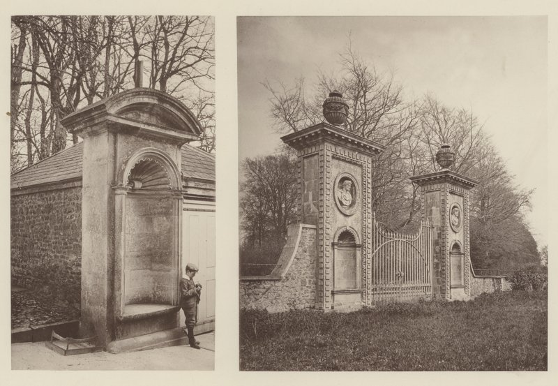 Coleshill, Berkshire, un Alcov, Puerta de Entrada Trasera de Charles Latham