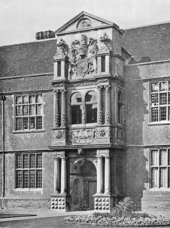 El Pórtico de De Wittes en Cobham, Kent de Charles Latham