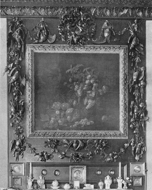 Tallado de Gibbons en el Salón de Charles Latham