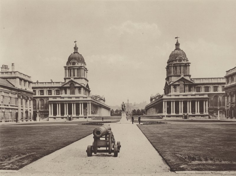 Hospital de Greenwich, Vista General de Charles Latham