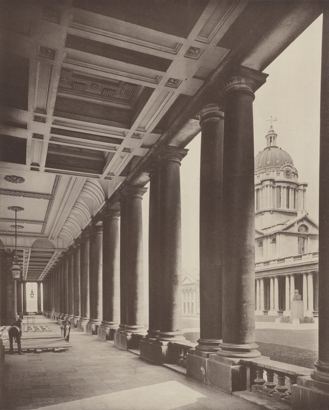 Hospital de Greenwich, la Columnata de Charles Latham