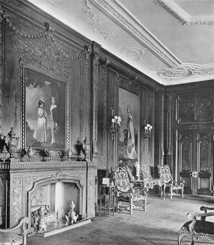 Knowsley Hall: El salón de roble de Charles Latham
