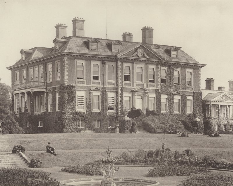 Melton Constable, Norfolk, el Frente del Jardín de Charles Latham