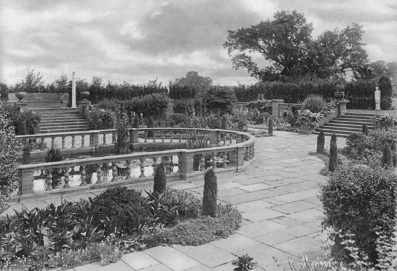 Extremo norte del jardín del estanque de Charles Latham