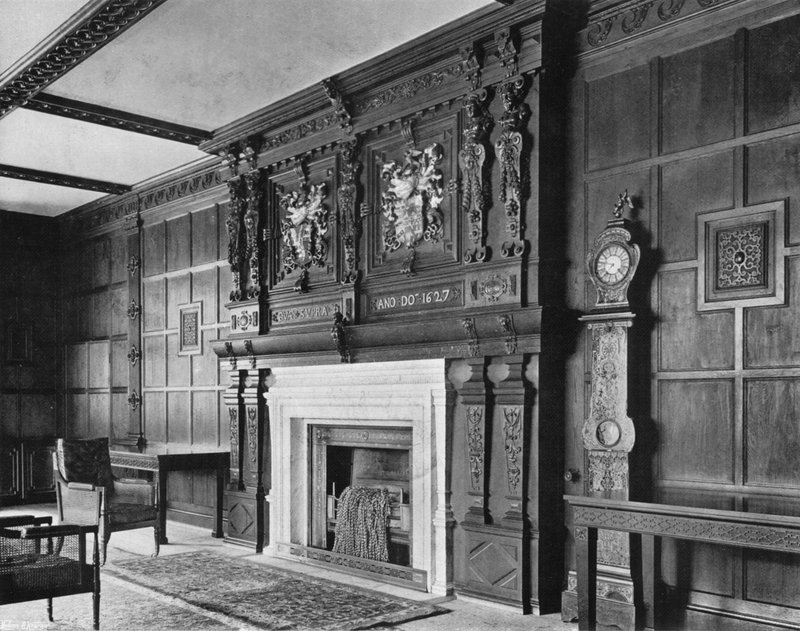 Lado norte del comedor de Charles Latham