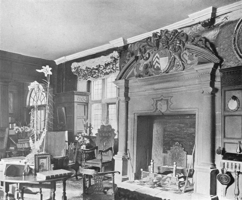 Sydenham House: Interior del salón de Charles Latham