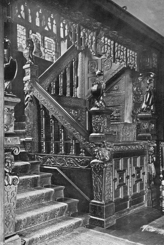 La escalera tallada, 1628 de Charles Latham