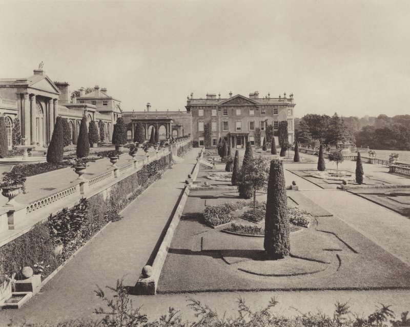 El Jardín Formal en Bowood, Wilts de Charles Latham