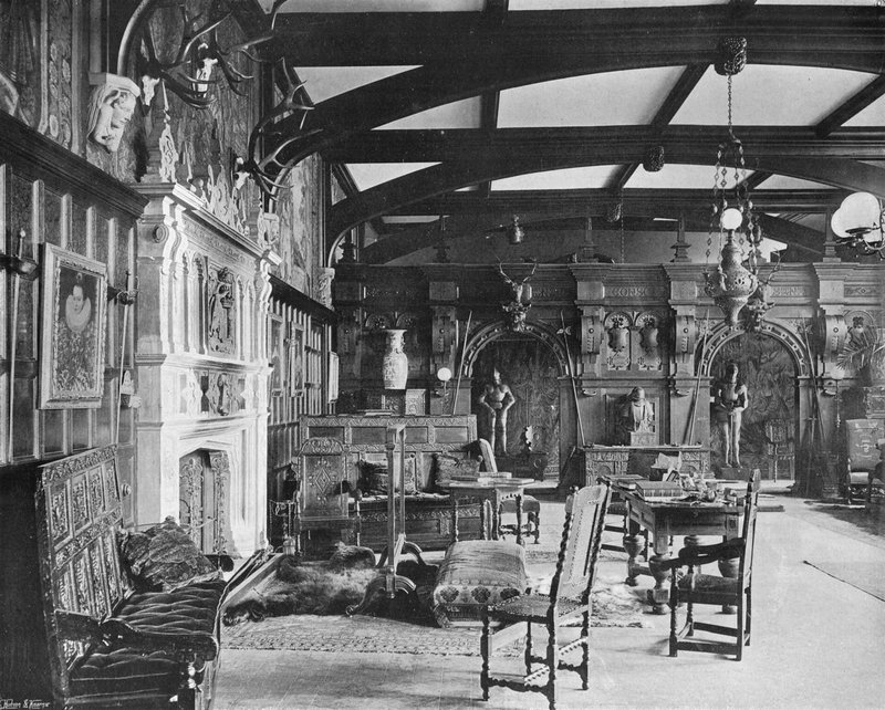 El gran salón de Charles Latham
